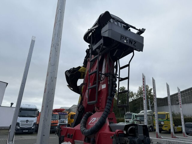 Volvo FH 510 8x4 Holztransporter Kran PENZ + Anhänger - 木材运输车, 起重车:图5 Volvo FH 510 8x4 Holztransporter Kran PENZ + Anhänger - 木材运输车, 起重车:图5