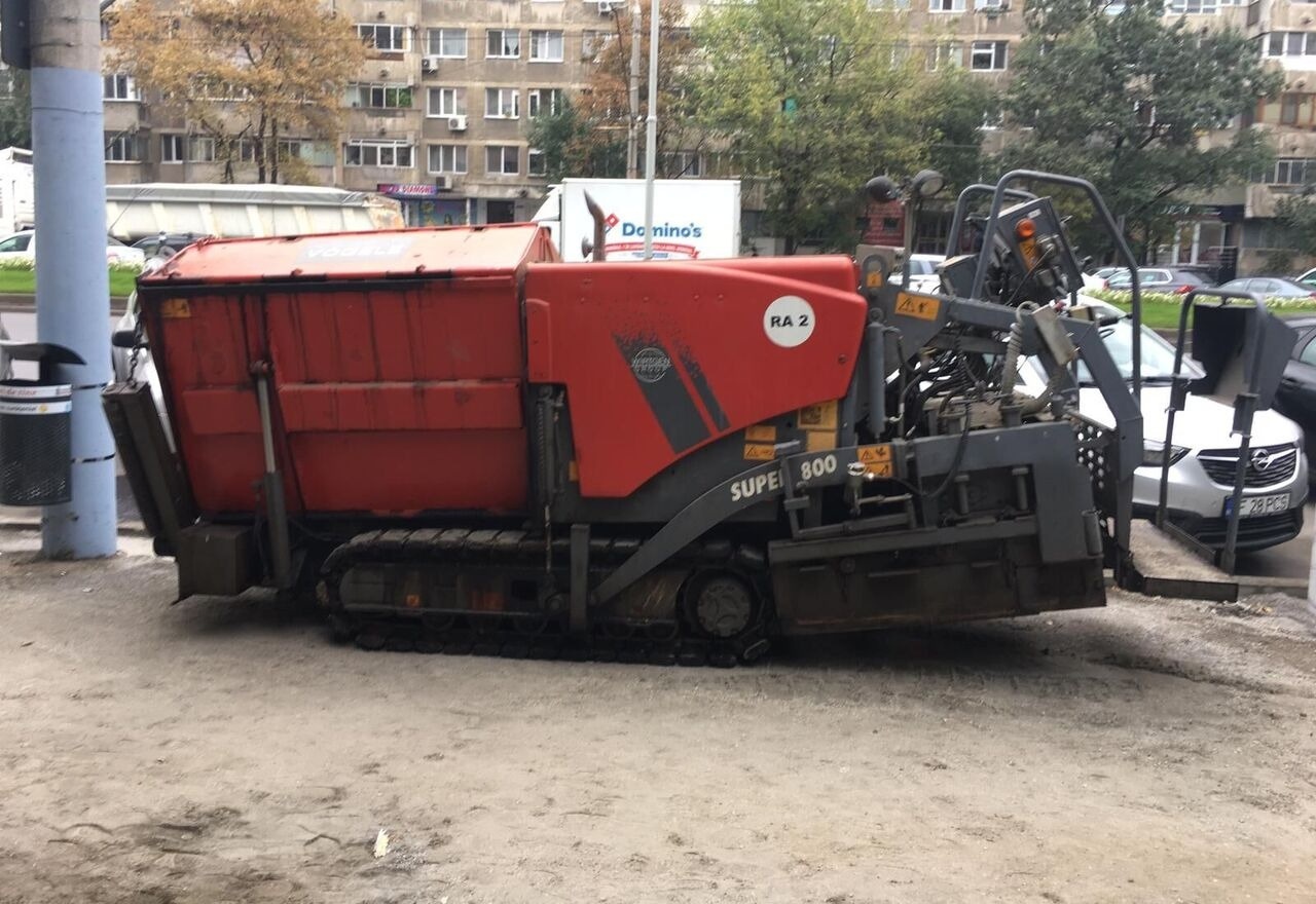 Vögele 800 - 沥青铺路机:图1 Vögele 800 - 沥青铺路机:图1