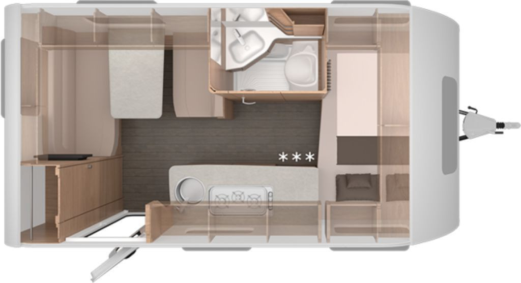 Knaus Südwind 420 QD 60 YEARS Kühlschrank 142l - 旅行拖车:图2 Knaus Südwind 420 QD 60 YEARS Kühlschrank 142l - 旅行拖车:图2
