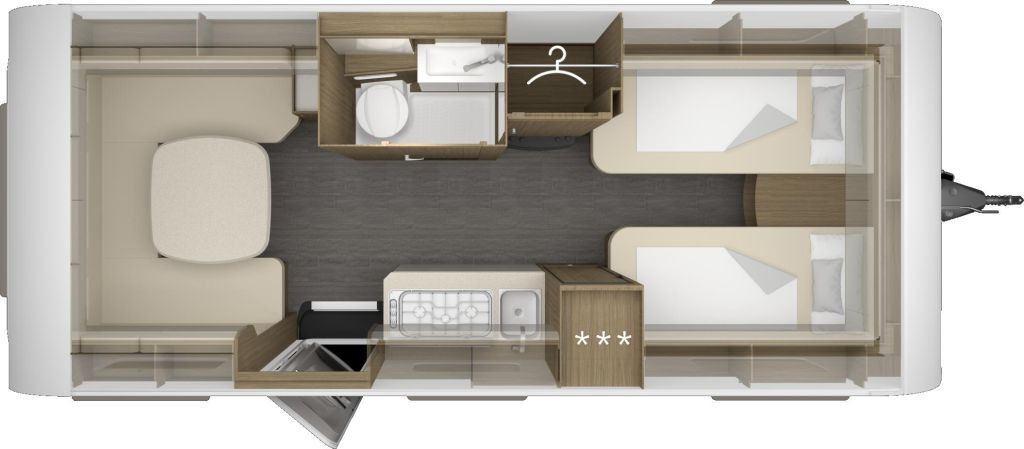 Tabbert Cazadora 550 E 2,3 Alde Warmwasserheizung - 旅行拖车:图2 Tabbert Cazadora 550 E 2,3 Alde Warmwasserheizung - 旅行拖车:图2