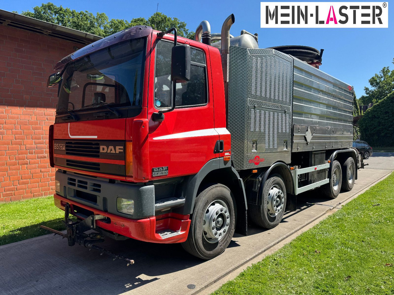DAF Saug/Spülkombi Cappellotto Wittig/Uraca - 真空车:图2 DAF Saug/Spülkombi Cappellotto Wittig/Uraca - 真空车:图2