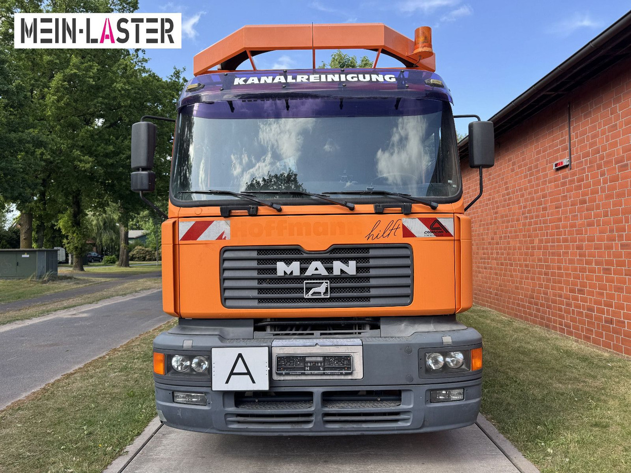 MAN FE 410 Assmann Saug HD Spüler Recycling + FB. - 真空车:图2 MAN FE 410 Assmann Saug HD Spüler Recycling + FB. - 真空车:图2