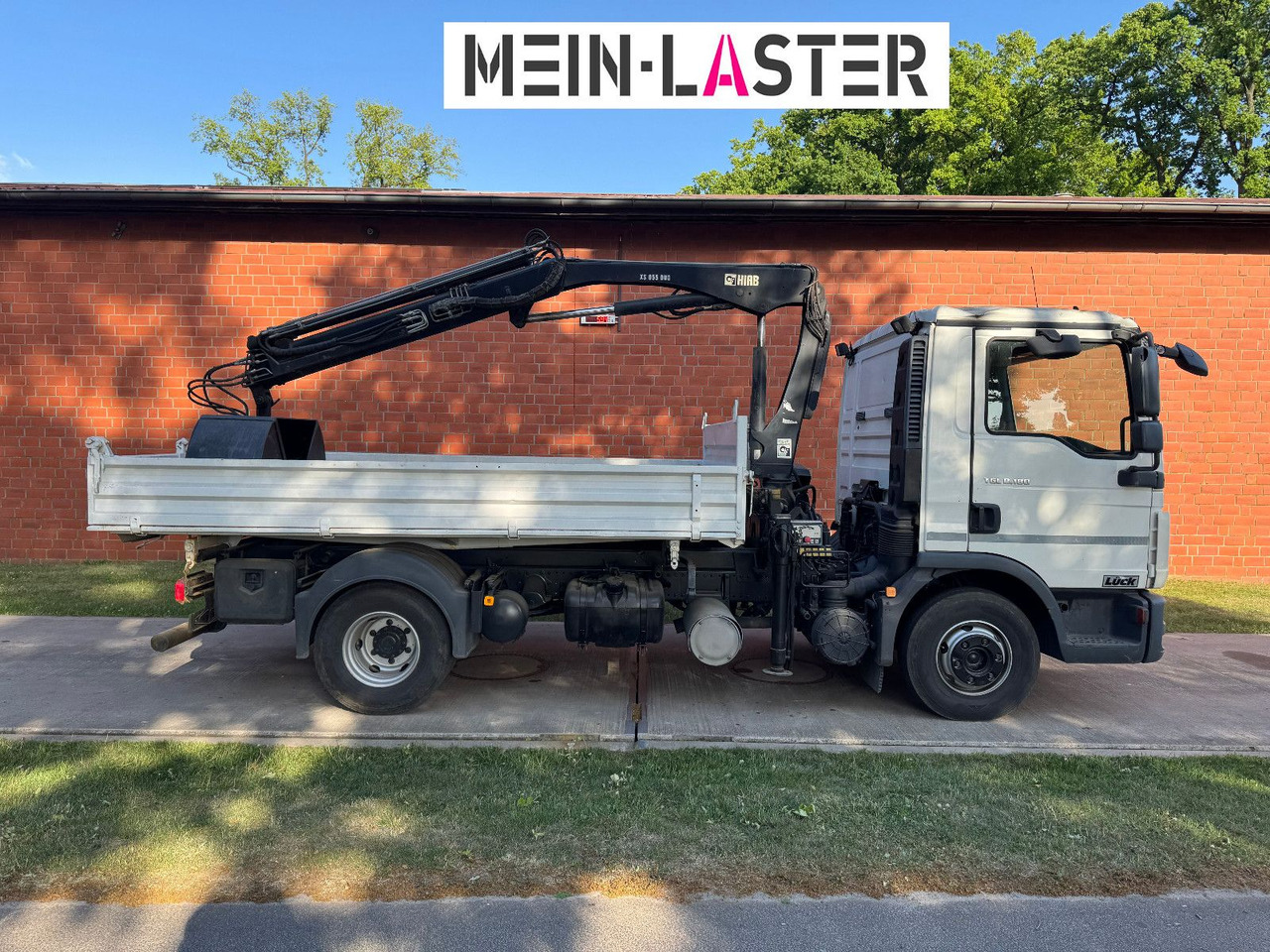 翻斗货车 MAN TGL 8.180 3 S-Kipper Hiab 55 D *10,2 m - 640 kg：图15