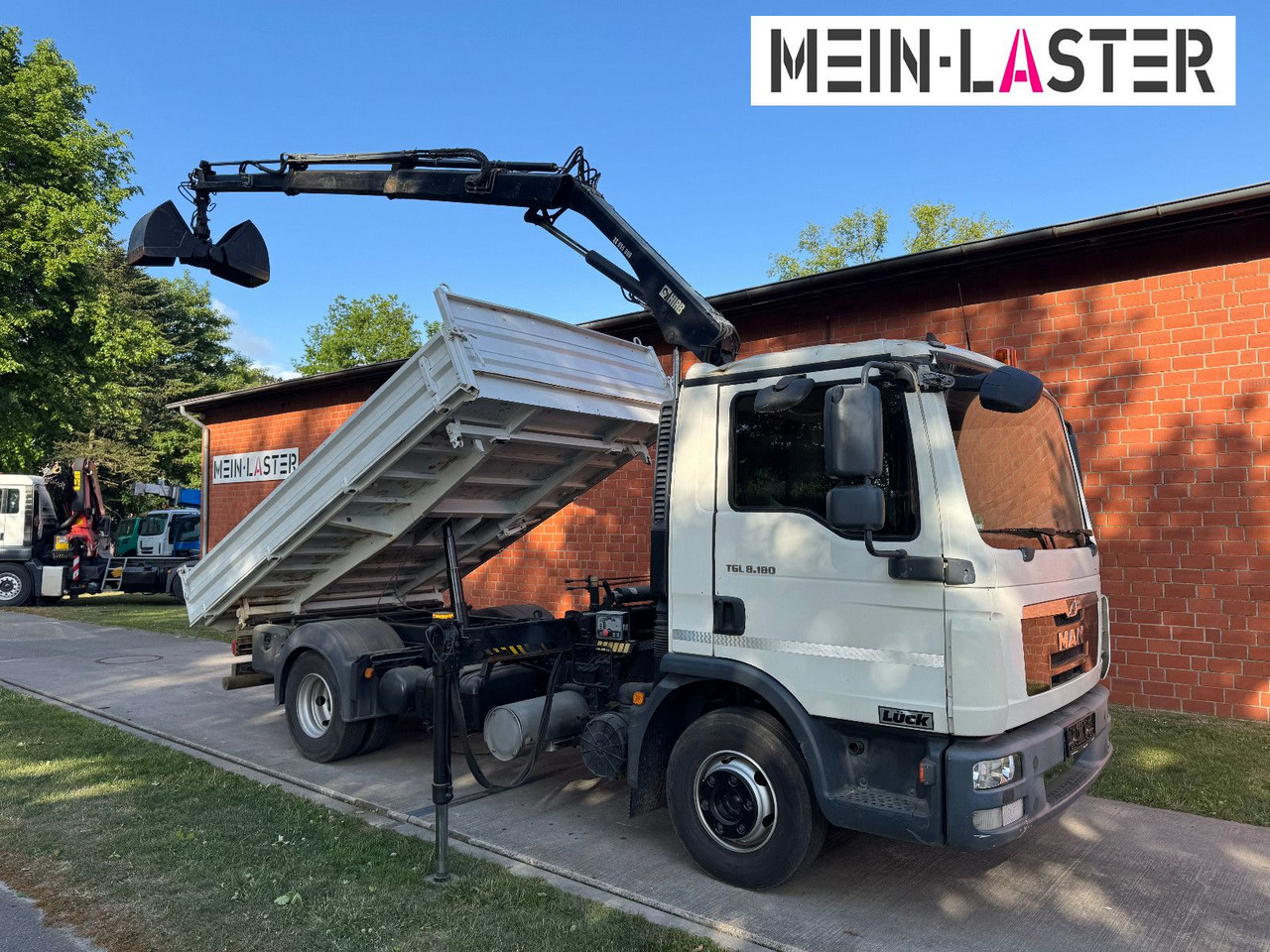 翻斗货车 MAN TGL 8.180 3 S-Kipper Hiab 55 D *10,2 m - 640 kg：图13