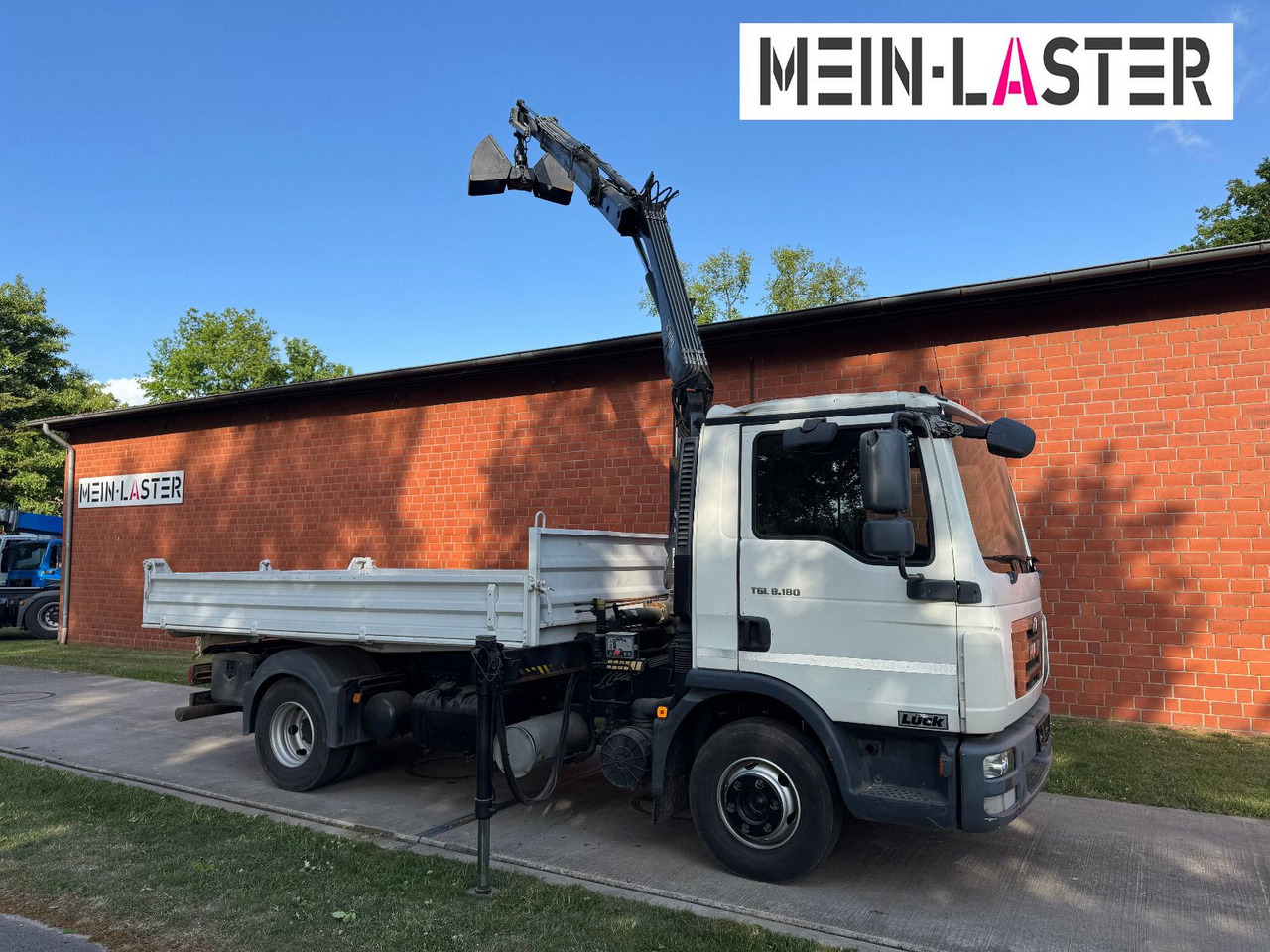 翻斗货车 MAN TGL 8.180 3 S-Kipper Hiab 55 D *10,2 m - 640 kg：图17