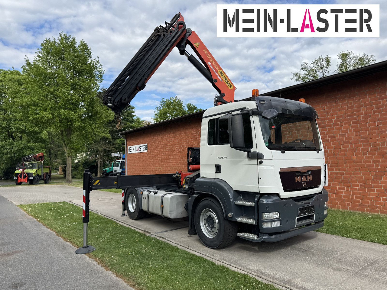 MAN TGS 18.400 PK 22002-E 20 m- 5.550kg + 5/6 Steuer - 起重车:图3 MAN TGS 18.400 PK 22002-E 20 m- 5.550kg + 5/6 Steuer - 起重车:图3