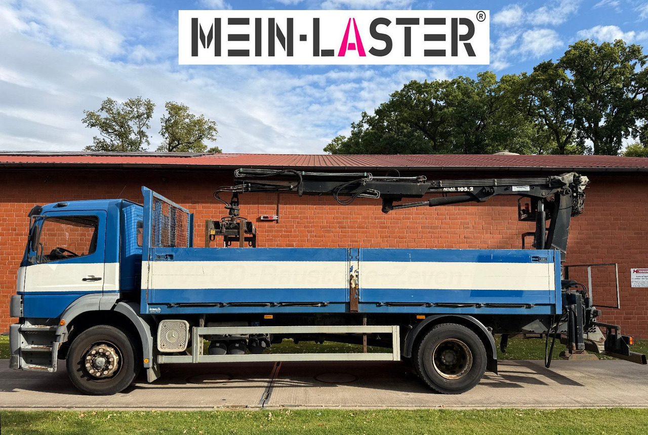 Mercedes-Benz 1823 Atego Atlas 105.2 1.Hand nur 226.000 km - 栏板式/ 平板卡车, 起重车:图4 Mercedes-Benz 1823 Atego Atlas 105.2 1.Hand nur 226.000 km - 栏板式/ 平板卡车, 起重车:图4