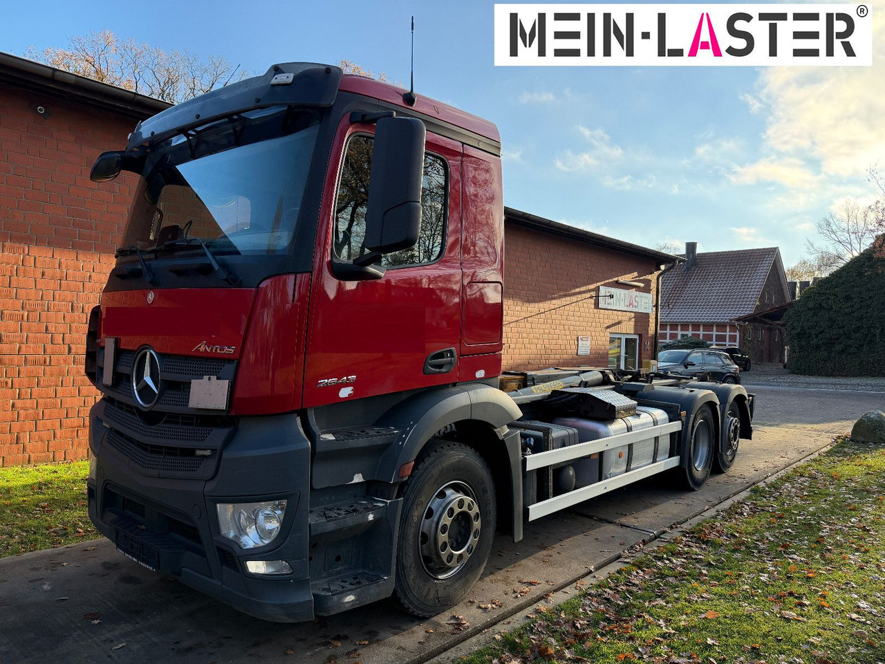Mercedes-Benz 2643 6x2 Palfinger Lift-Lenkachse TÜV 10-26 - 吊钩升降车:图2 Mercedes-Benz 2643 6x2 Palfinger Lift-Lenkachse TÜV 10-26 - 吊钩升降车:图2