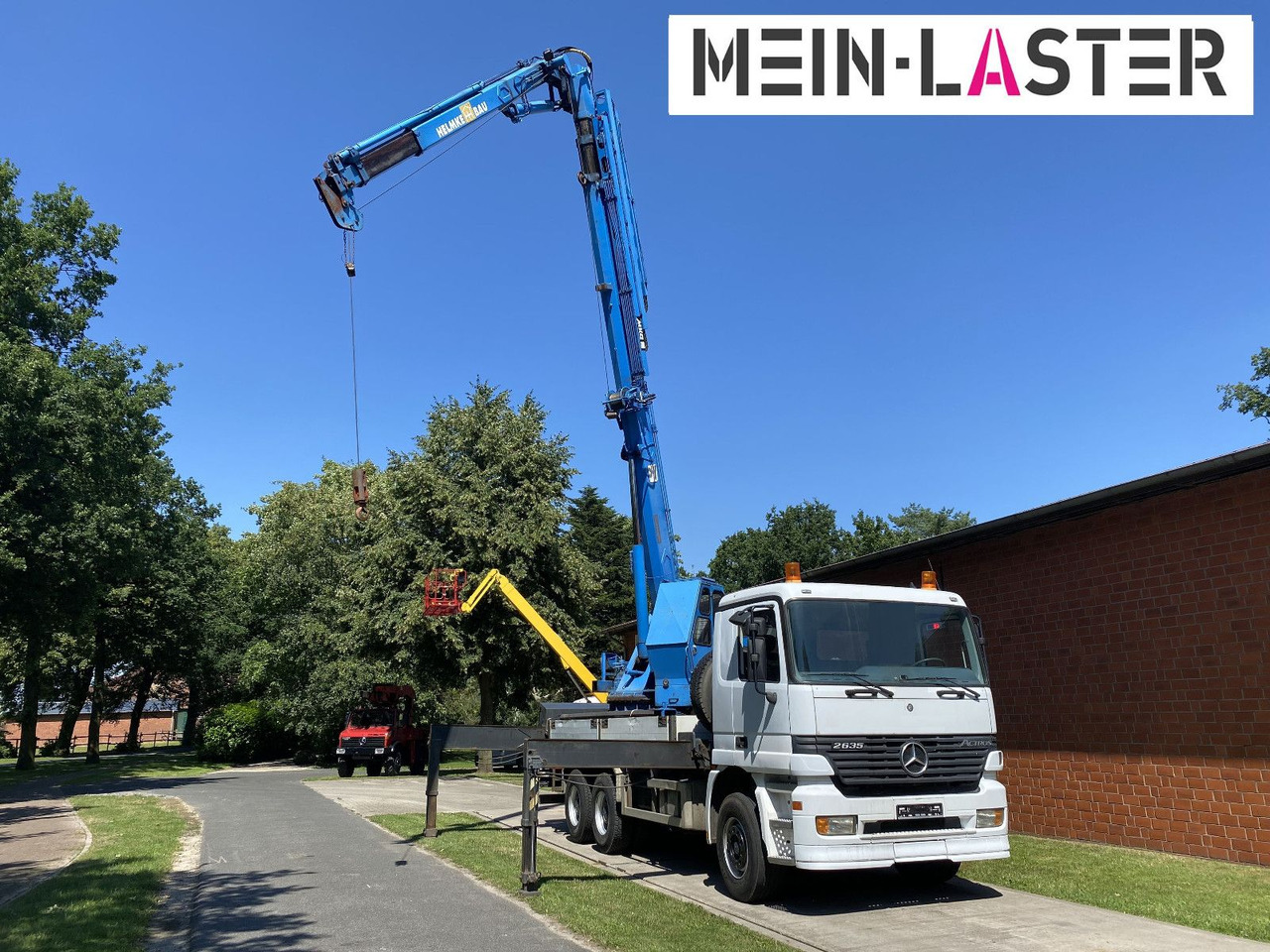 Mercedes-Benz 3335 V6 MKG 550 Ta2-a2 -46m 420 kg Funk - 起重车:图2 Mercedes-Benz 3335 V6 MKG 550 Ta2-a2 -46m 420 kg Funk - 起重车:图2