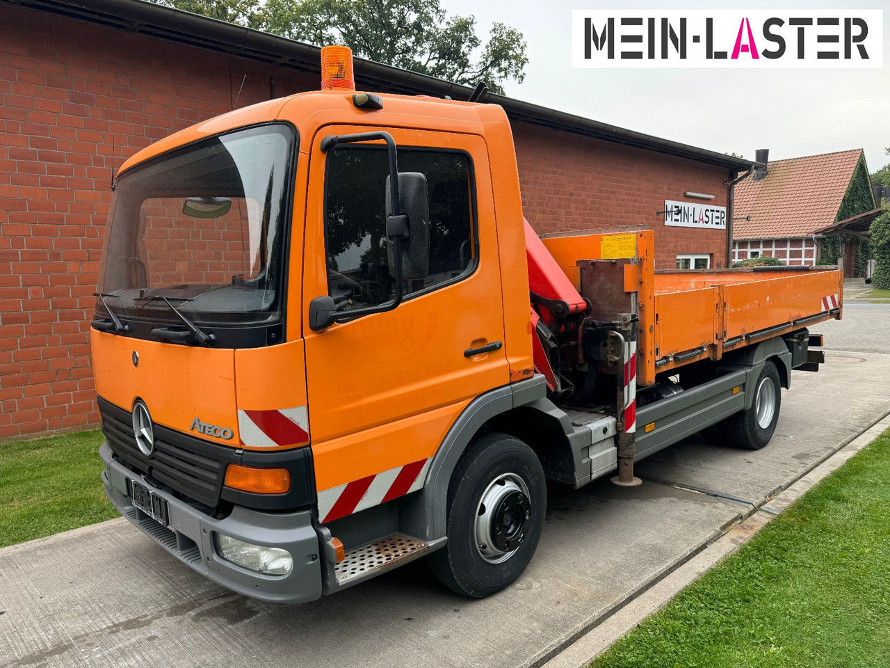 Mercedes-Benz 815 Pritsche Palfinger PK 7000 13 m Funk + AHK Mercedes-Benz 815 Pritsche Palfinger PK 7000 13 m Funk + AHK - 平板货车:图2 Mercedes-Benz 815 Pritsche Palfinger PK 7000 13 m Funk + AHK Mercedes-Benz 815 Pritsche Palfinger PK 7000 13 m Funk + AHK - 平板货车:图2