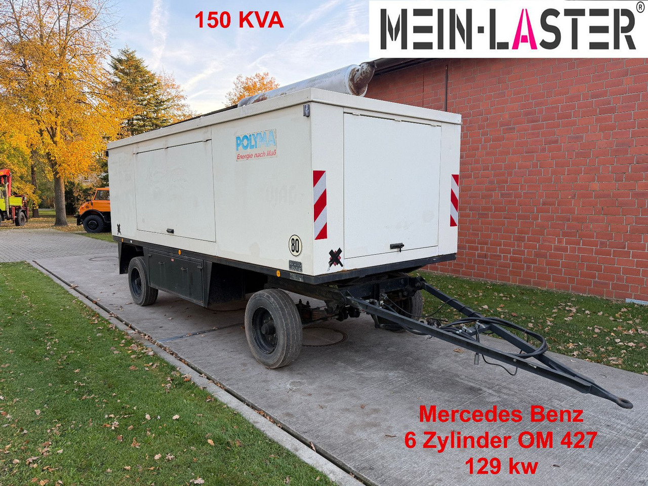 Polyma 150 KVA Mercedes Benz 6 Zylinder - 发电机组:图1 Polyma 150 KVA Mercedes Benz 6 Zylinder - 发电机组:图1