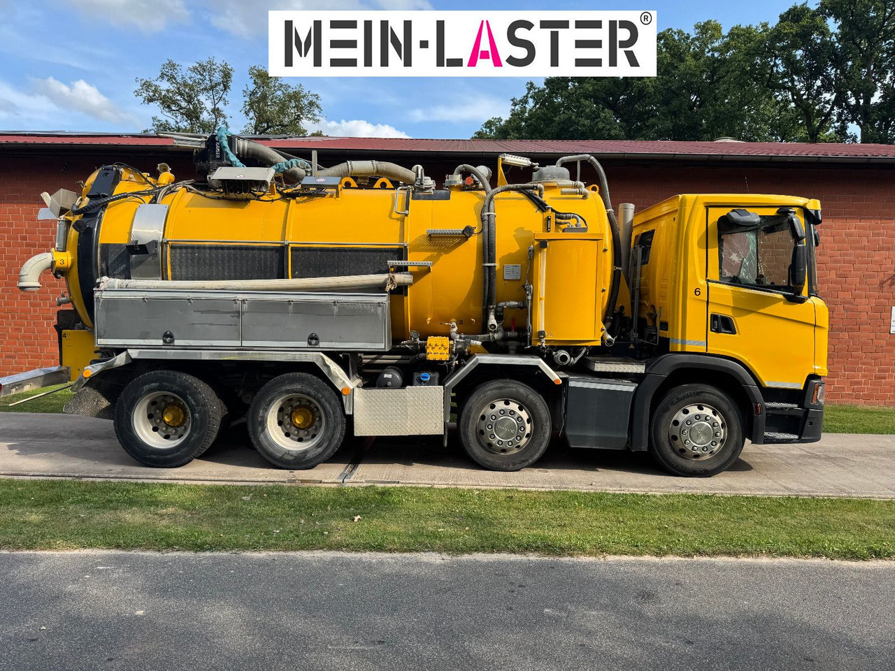 Scania G 450 8x4 Kaiser Twister Komfort V2A Funk - 真空车:图3 Scania G 450 8x4 Kaiser Twister Komfort V2A Funk - 真空车:图3