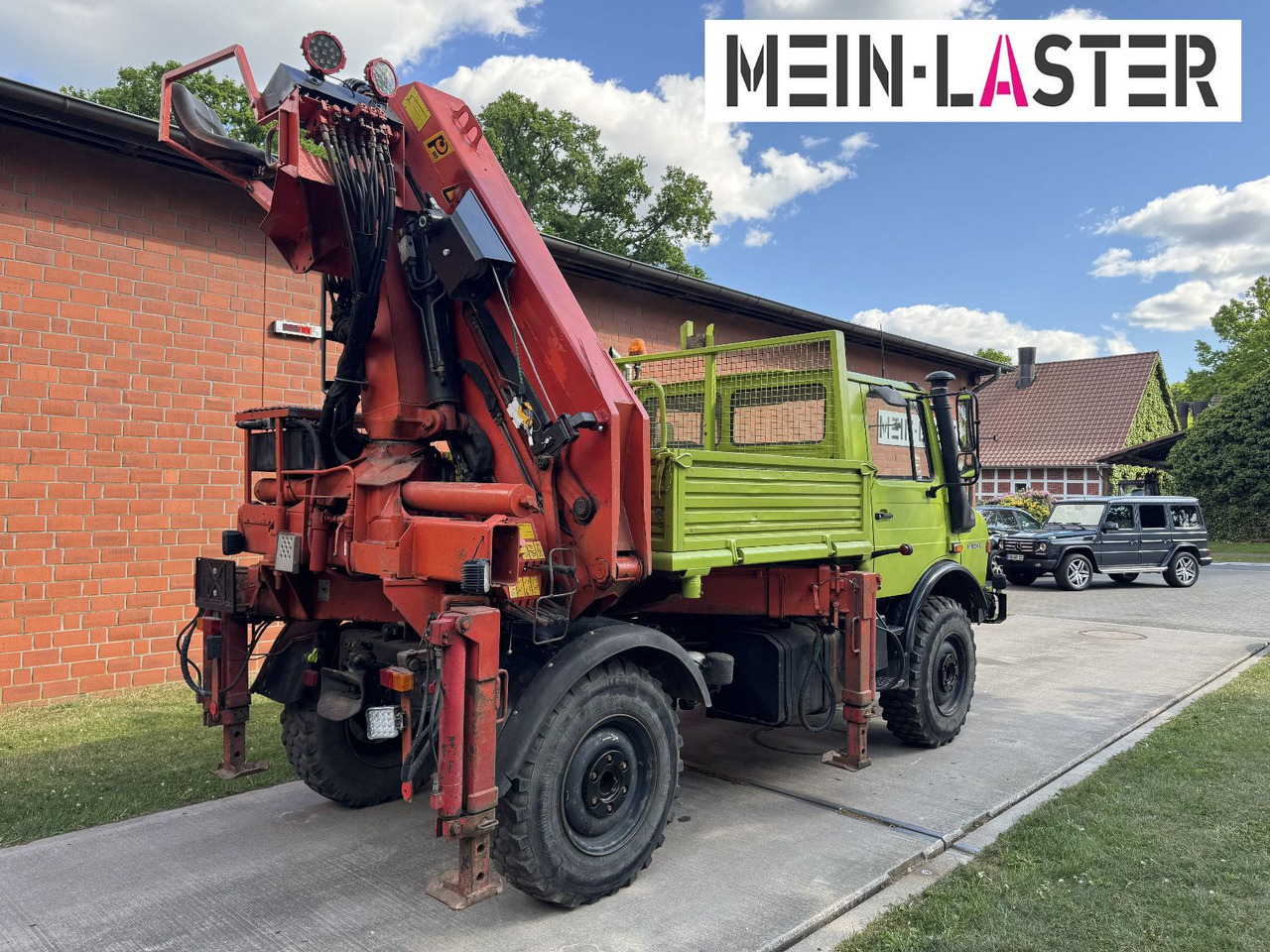Unimog U 1650 PK 10500 Kran 15 m max. 3,9 t Seilwinde - 起重车:图4 Unimog U 1650 PK 10500 Kran 15 m max. 3,9 t Seilwinde - 起重车:图4