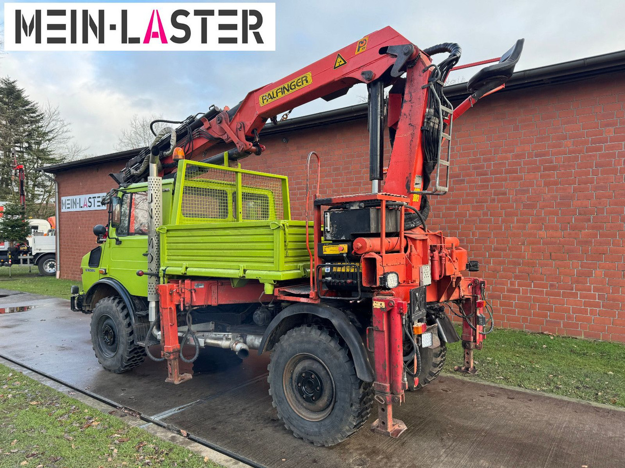 Unimog U 1650 PK 10500 Kran 15 m max. 3,9 t Seilwinde - 起重车:图4 Unimog U 1650 PK 10500 Kran 15 m max. 3,9 t Seilwinde - 起重车:图4