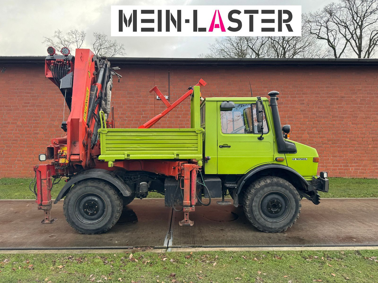 Unimog U 1650 PK 10500 Kran 15 m max. 3,9 t Seilwinde - 起重车:图5 Unimog U 1650 PK 10500 Kran 15 m max. 3,9 t Seilwinde - 起重车:图5