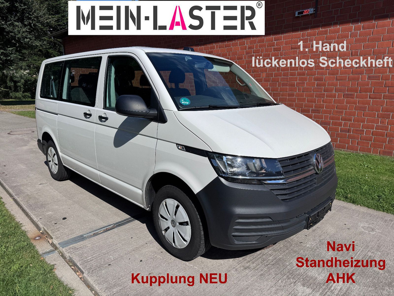 Volkswagen T6 2.0 tdi  Standheizung Navigation AHK TÜV 5-27 - 小型客车:图1 Volkswagen T6 2.0 tdi  Standheizung Navigation AHK TÜV 5-27 - 小型客车:图1
