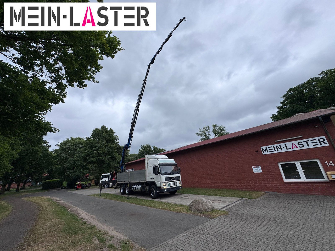 Volvo FM12 380 PK 27000D 24,5m 5+6 Deutscher LKW - 起重车:图2 Volvo FM12 380 PK 27000D 24,5m 5+6 Deutscher LKW - 起重车:图2