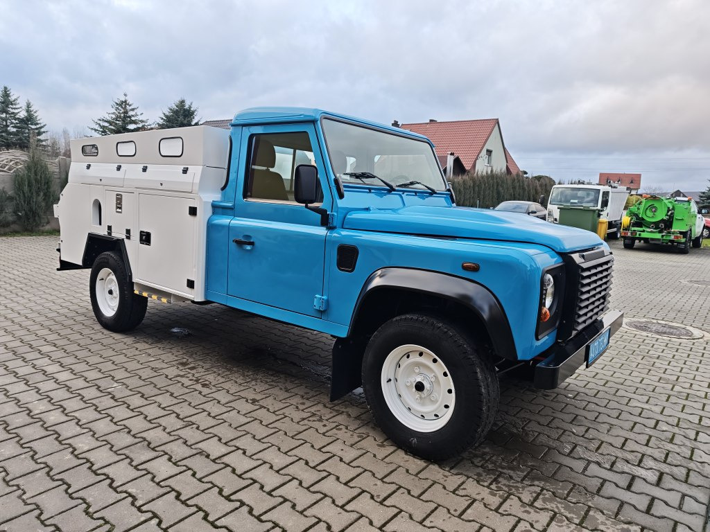 真空车 Land Rover Defender VAACUM truck canalisation cleaner：图16