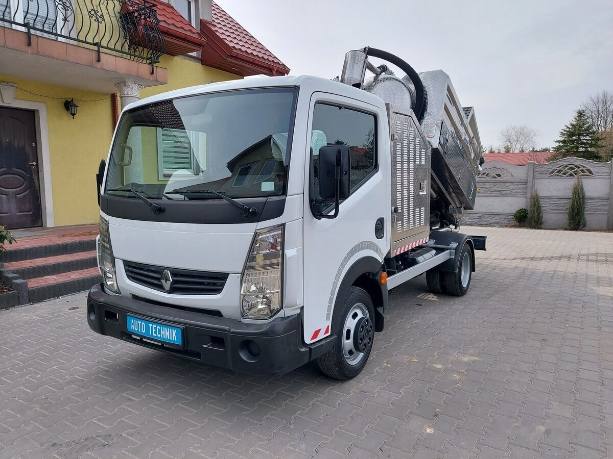 真空车 Renault Maxity Cappellotto INOX Low garage hydro combi：图9