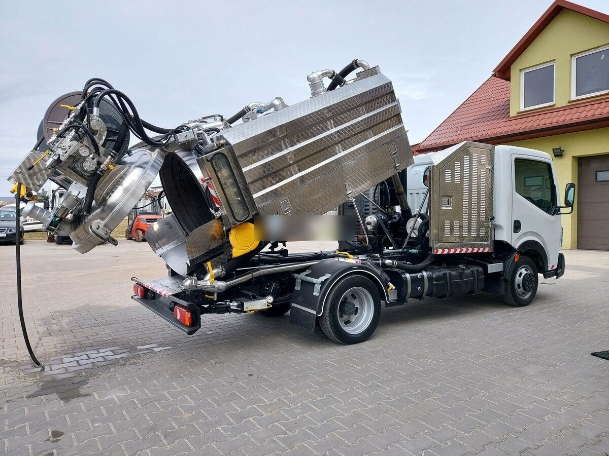 真空车 Renault Maxity Cappellotto INOX Low garage hydro combi：图20