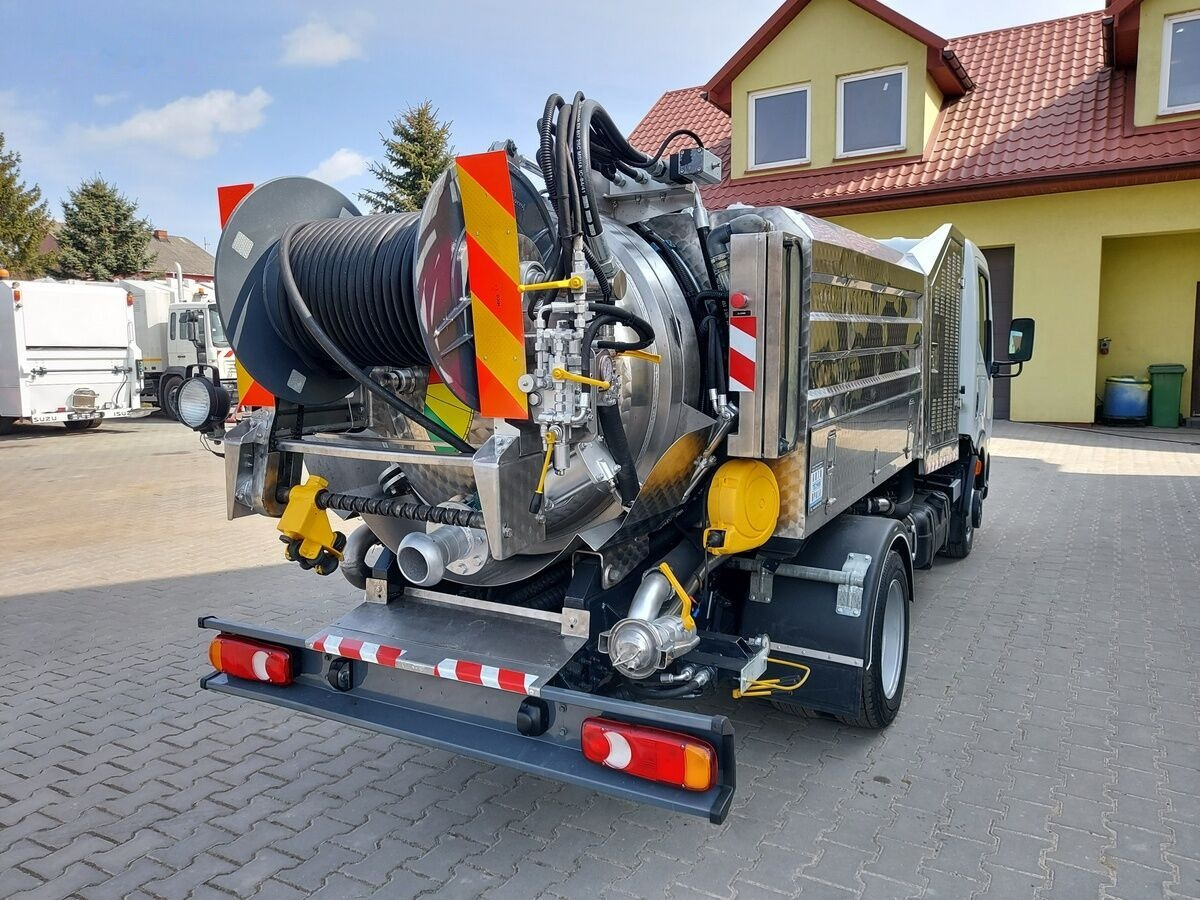 真空车 Renault Maxity Cappellotto INOX Low garage hydro combi：图15