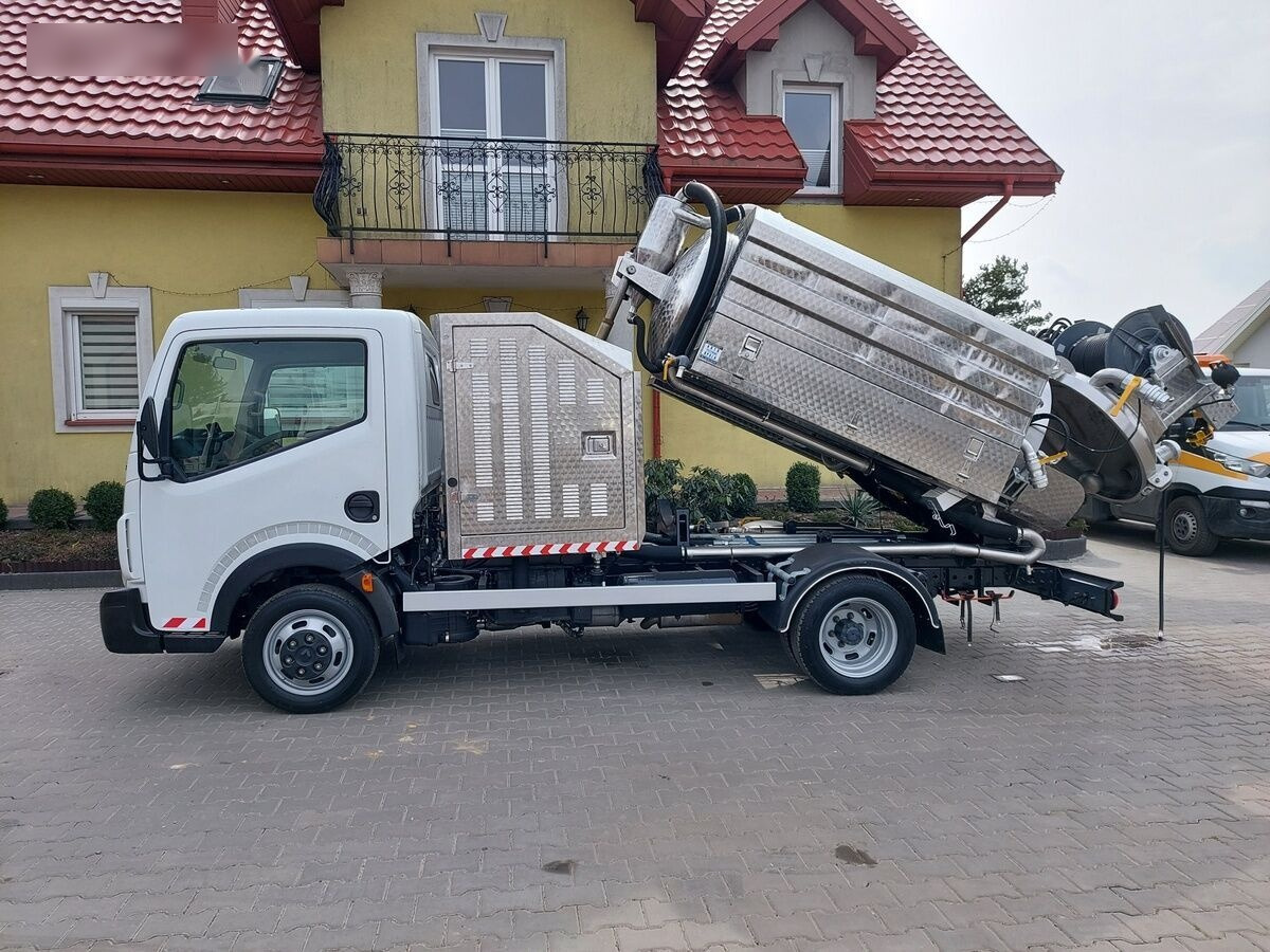 真空车 Renault Maxity Cappellotto INOX Low garage hydro combi：图8