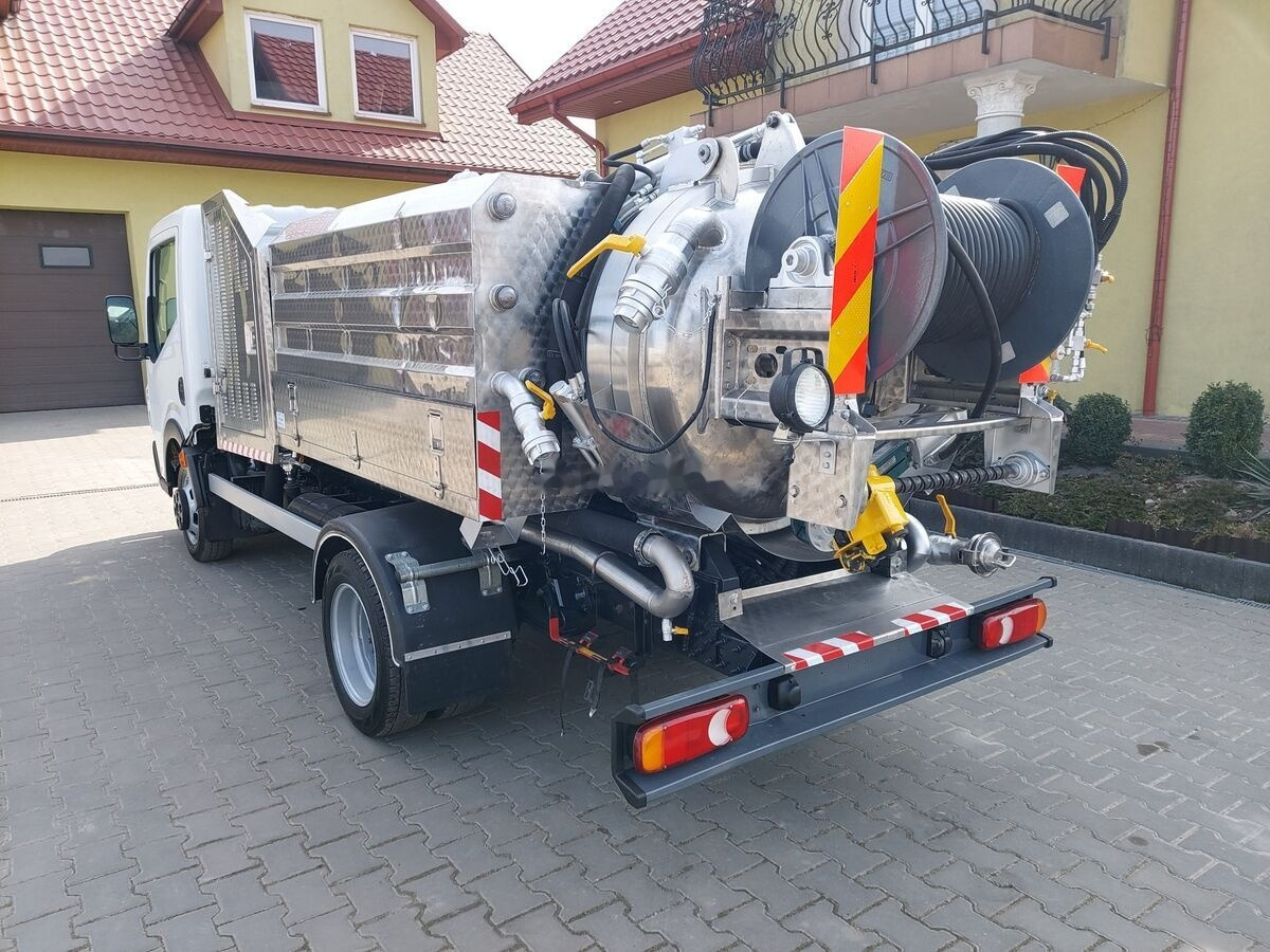 真空车 Renault Maxity Cappellotto INOX Low garage hydro combi：图12
