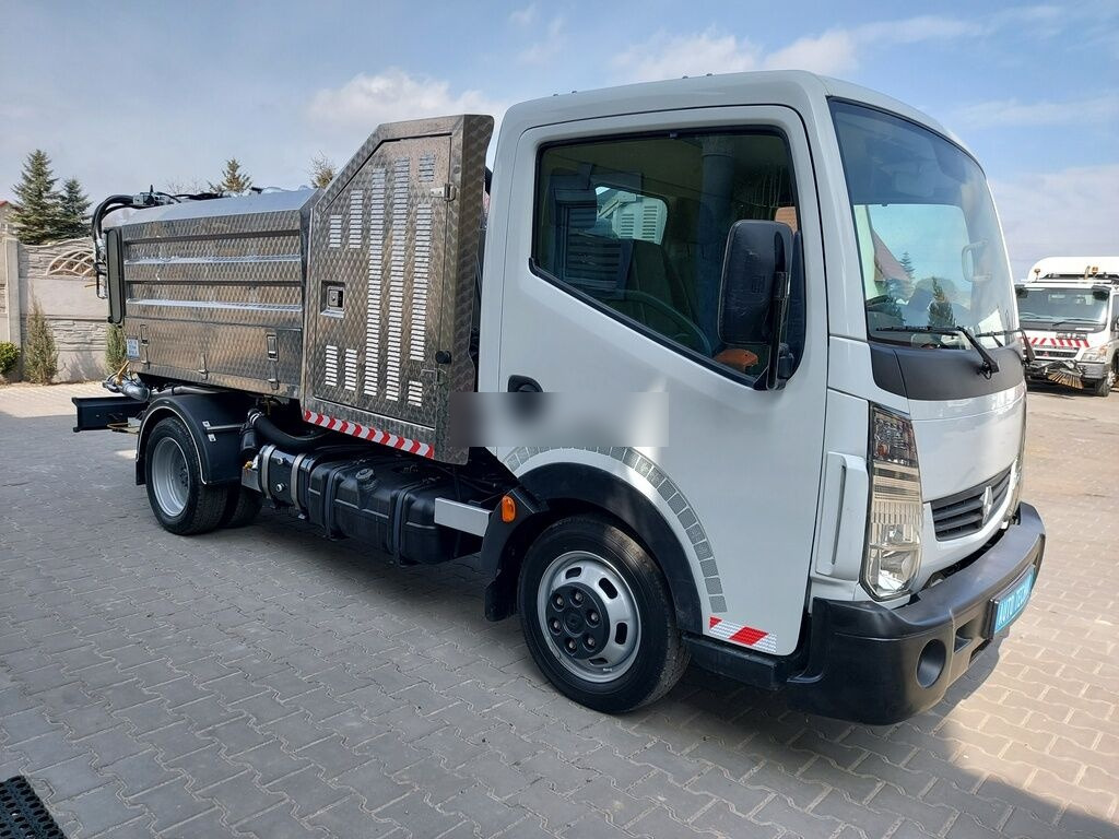真空车 Renault Maxity Cappellotto INOX Low garage hydro combi：图7