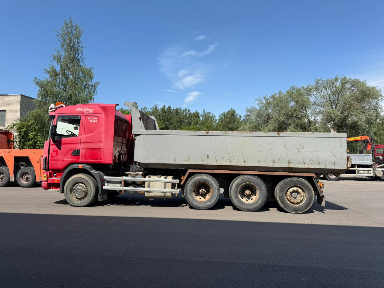 SCANIA 144G.530 - 翻斗车:图4 SCANIA 144G.530 - 翻斗车:图4
