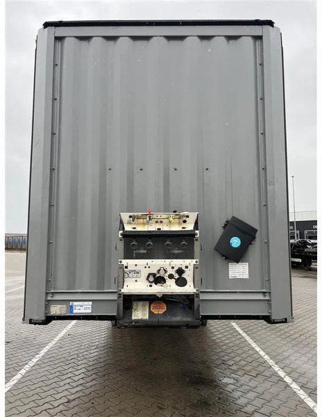 封闭厢式半拖车 Krone multiple 2014 & 2015 XL P400 mega huckepack curtain sided trailer stacks：图14