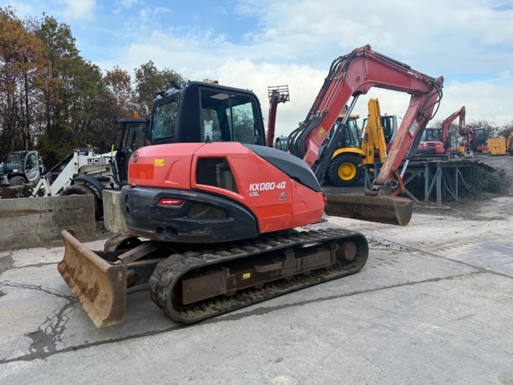 Kubota KX 080-4 - 小型挖掘机:图3 Kubota KX 080-4 - 小型挖掘机:图3