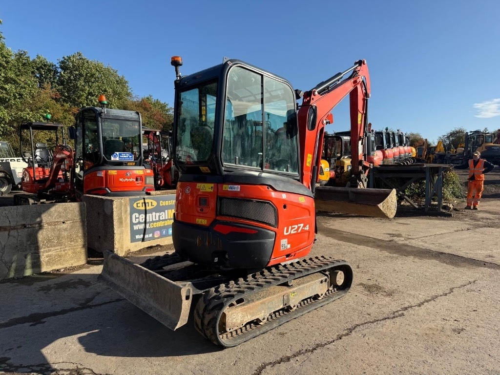 Kubota U 27-4 - 小型挖掘机:图3 Kubota U 27-4 - 小型挖掘机:图3