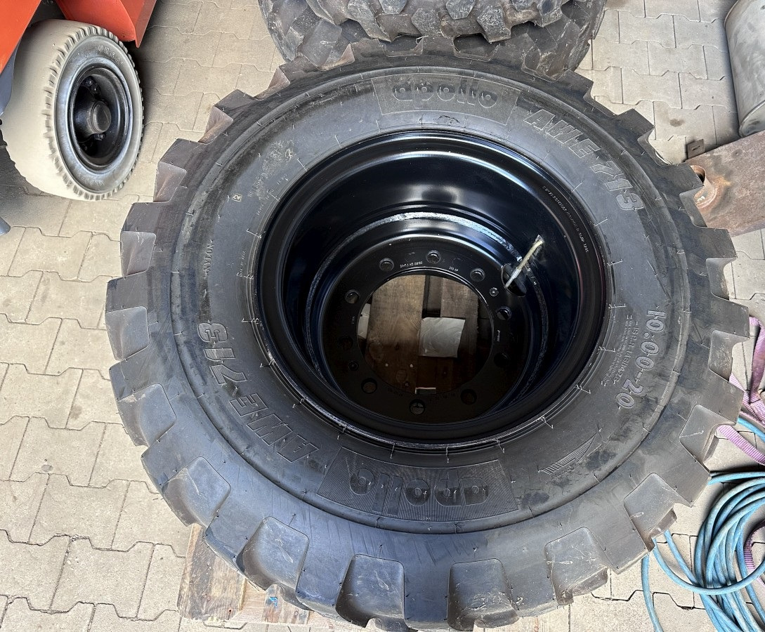 Apollo 10.00 - 20 Apollo Kompletträder - Complet tires - 轮胎 适用于 轮式挖掘机:图2 Apollo 10.00 - 20 Apollo Kompletträder - Complet tires - 轮胎 适用于 轮式挖掘机:图2