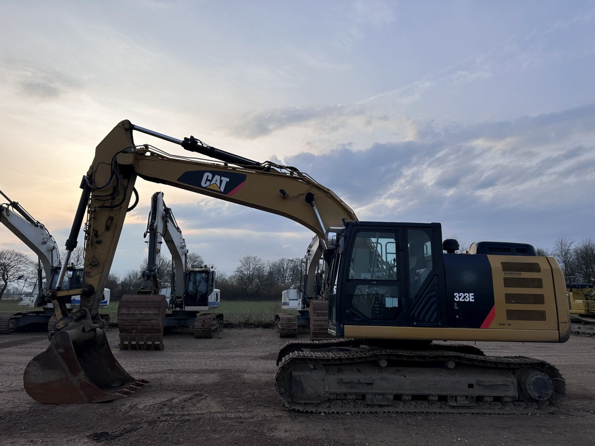 CATERPILLAR 323 EL Deutsche Maschine! Top !!! - 履带式挖掘机:图5 CATERPILLAR 323 EL Deutsche Maschine! Top !!! - 履带式挖掘机:图5