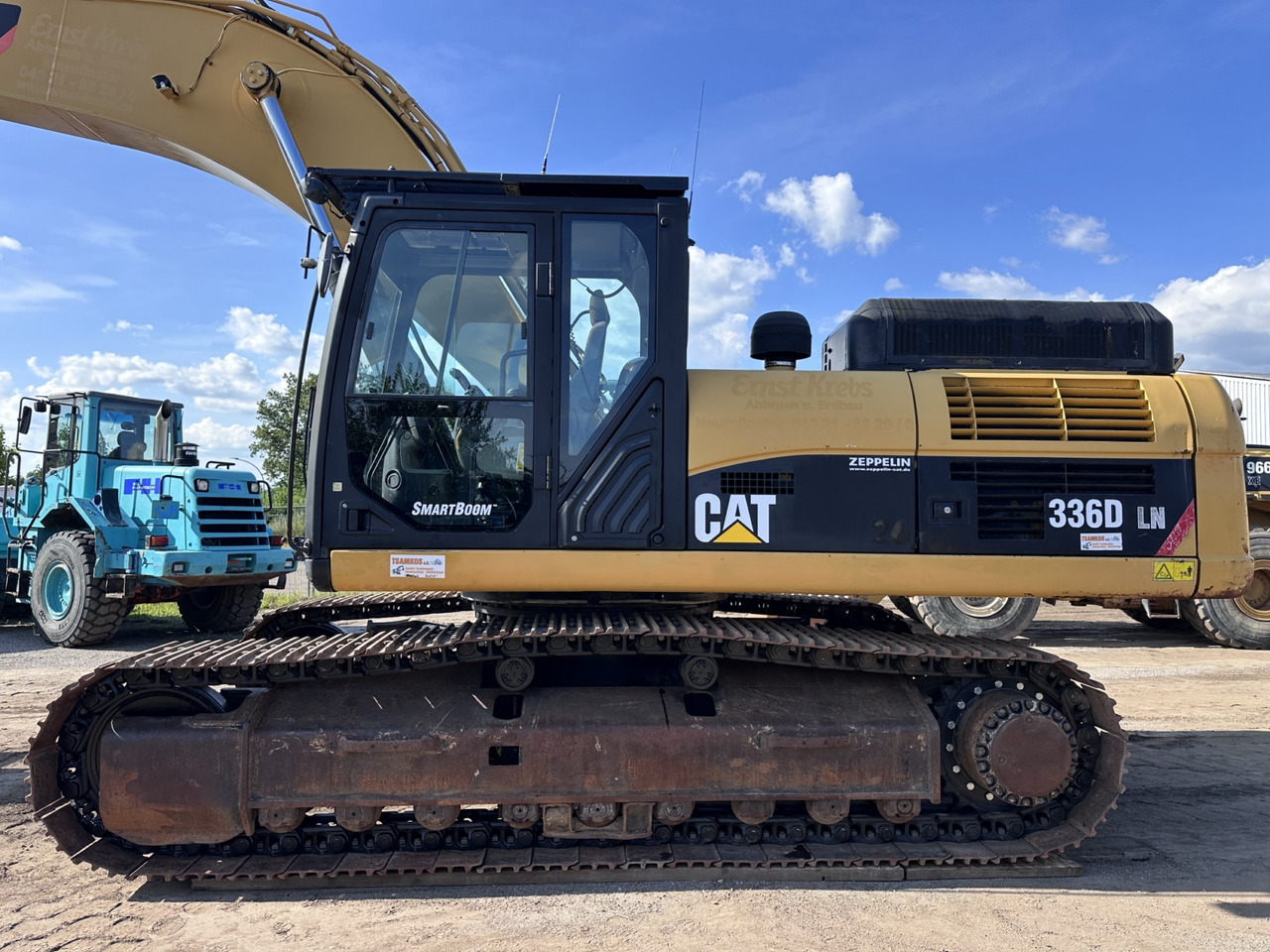 履带式挖掘机 CATERPILLAR 336 D LN +New chains+Sprocket German machine!：图7