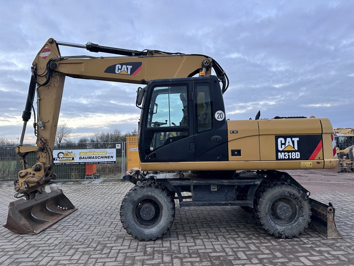 CATERPILLAR M 318 D full Hydr. Top Zustand German machine ! - 轮式挖掘机:图1 CATERPILLAR M 318 D full Hydr. Top Zustand German machine ! - 轮式挖掘机:图1