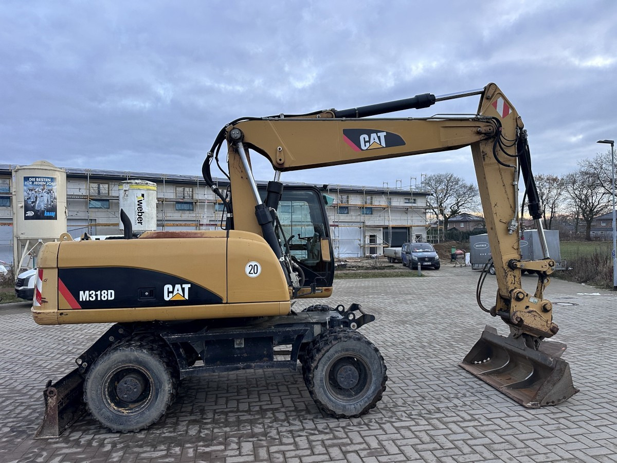 CATERPILLAR M 318 D full Hydr. Top Zustand German machine ! - 轮式挖掘机:图2 CATERPILLAR M 318 D full Hydr. Top Zustand German machine ! - 轮式挖掘机:图2