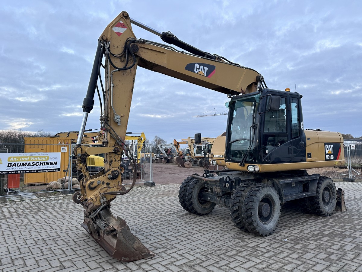 CATERPILLAR M 318 D full Hydr. Top Zustand German machine ! - 轮式挖掘机:图4 CATERPILLAR M 318 D full Hydr. Top Zustand German machine ! - 轮式挖掘机:图4