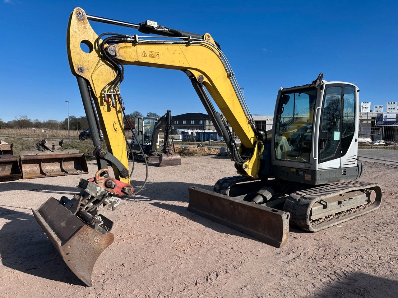 WACKER EZ 80 Top Zustand GLV -Tieflöffel German machine - 小型挖掘机:图3 WACKER EZ 80 Top Zustand GLV -Tieflöffel German machine - 小型挖掘机:图3
