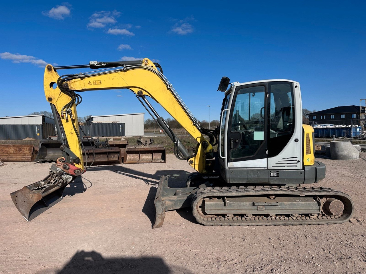WACKER EZ 80 Top Zustand GLV -Tieflöffel German machine - 小型挖掘机:图1 WACKER EZ 80 Top Zustand GLV -Tieflöffel German machine - 小型挖掘机:图1
