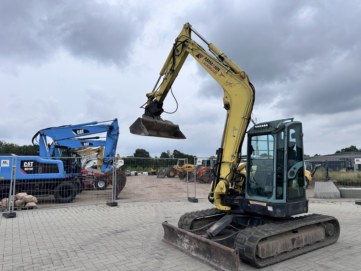小型挖掘机 YANMAR Vio 75 Top Zustand German machine ! ! !：图33