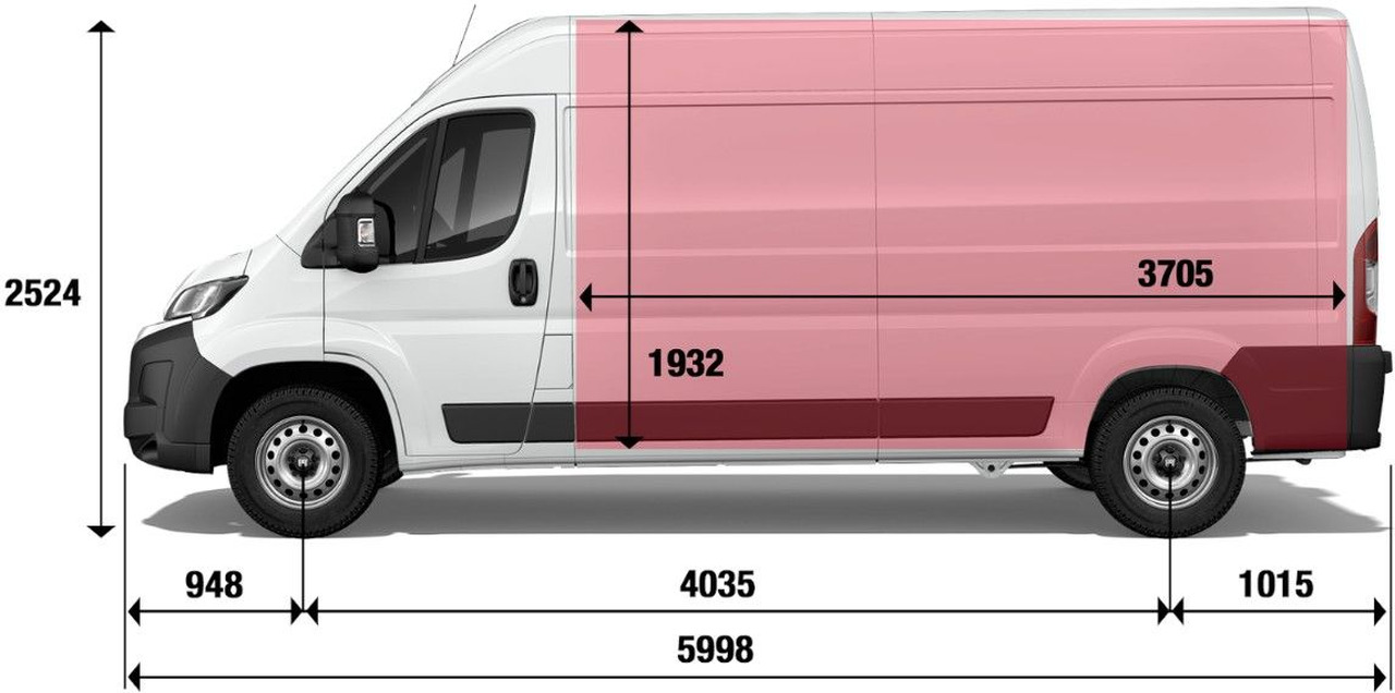 无侧窗厢式货车 Fiat Ducato 35H L3H2 140 Kastenwagen 2025:图6 无侧窗厢式货车 Fiat Ducato 35H L3H2 140 Kastenwagen 2025:图6