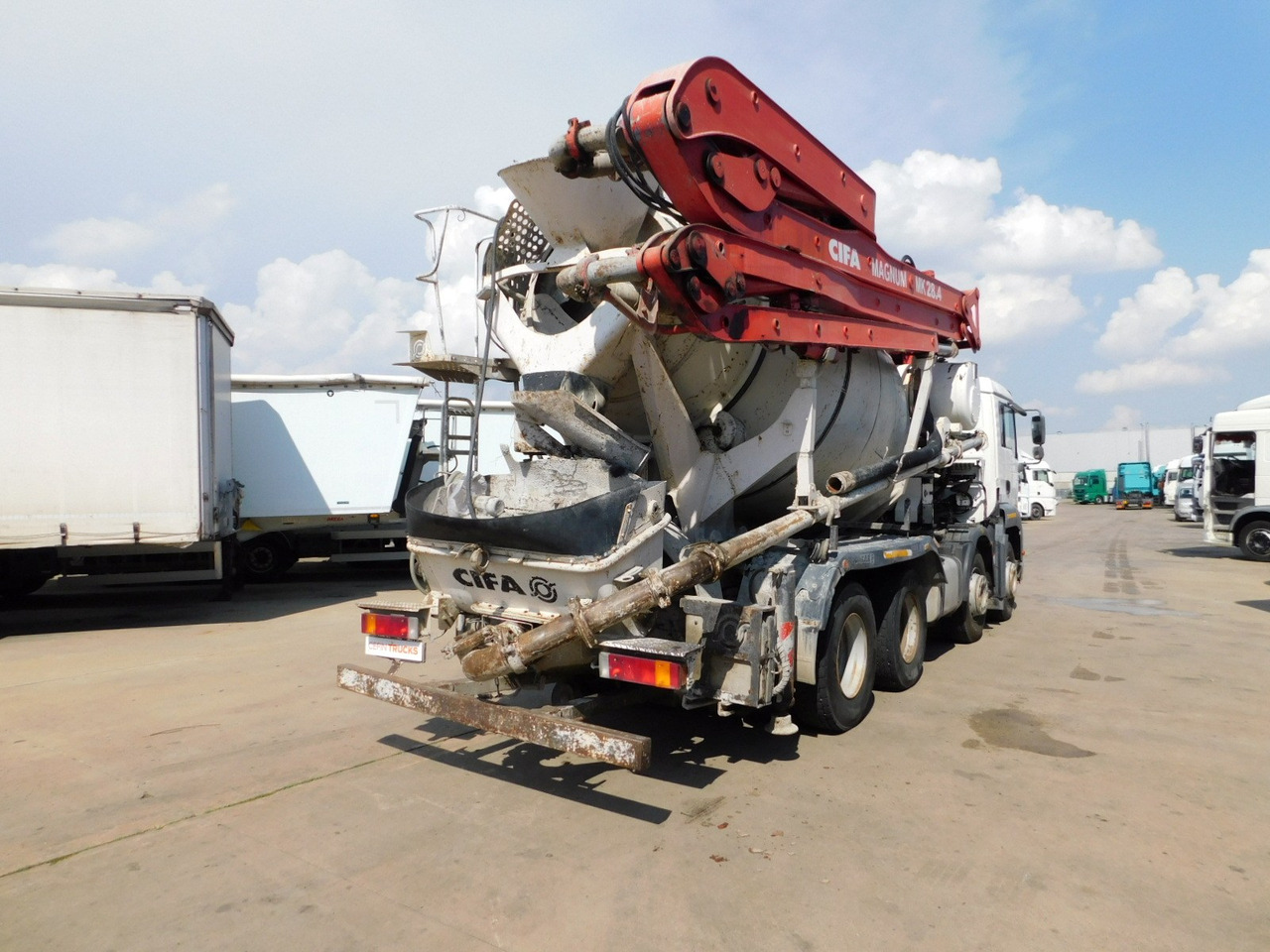 Man Tga 35410 - 混凝土搅拌车:图3 Man Tga 35410 - 混凝土搅拌车:图3