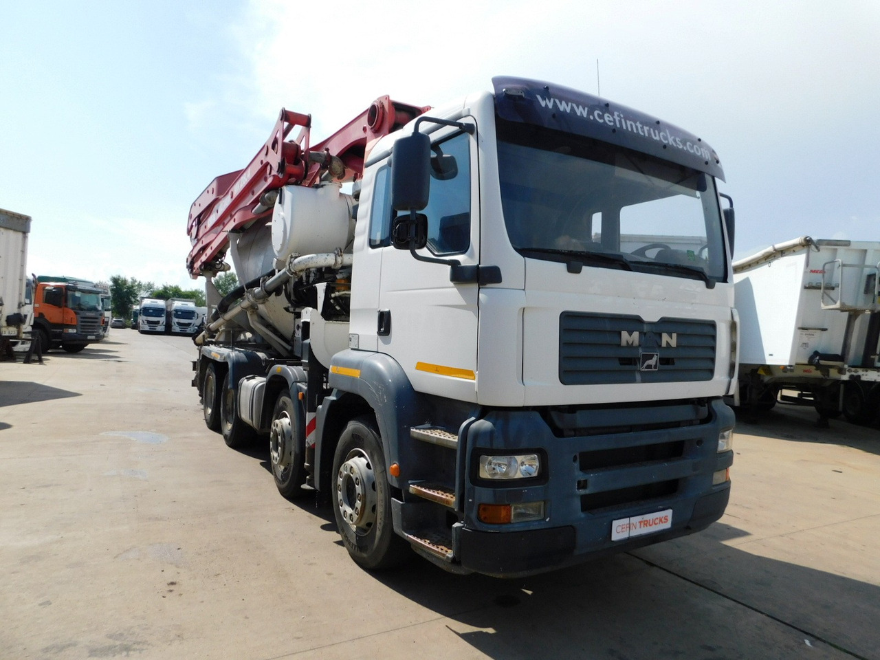 Man Tga 35410 - 混凝土搅拌车:图2 Man Tga 35410 - 混凝土搅拌车:图2