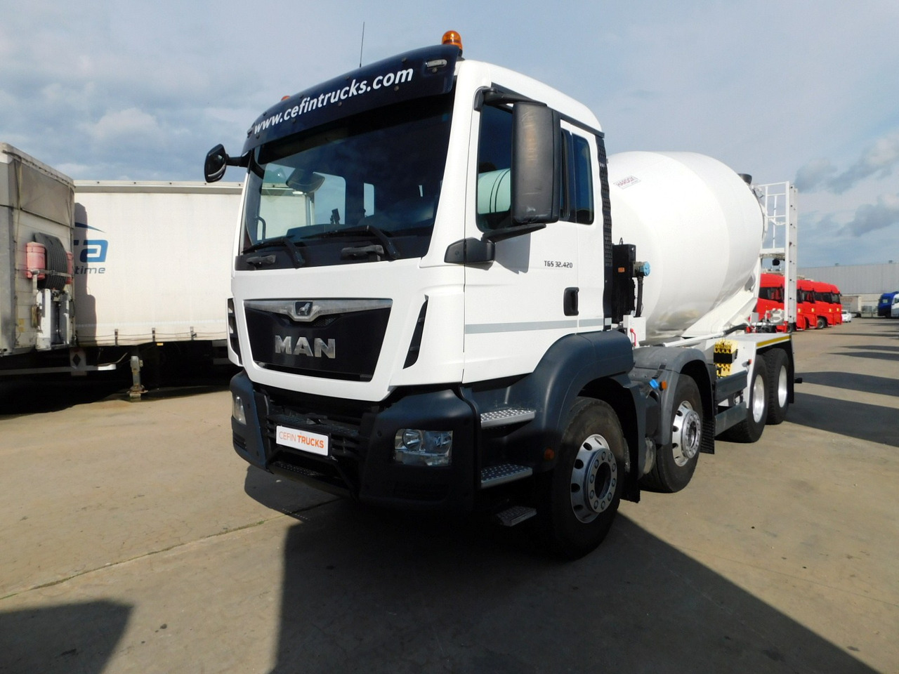 Man Tgs 32420 - 混凝土搅拌车:图1 Man Tgs 32420 - 混凝土搅拌车:图1
