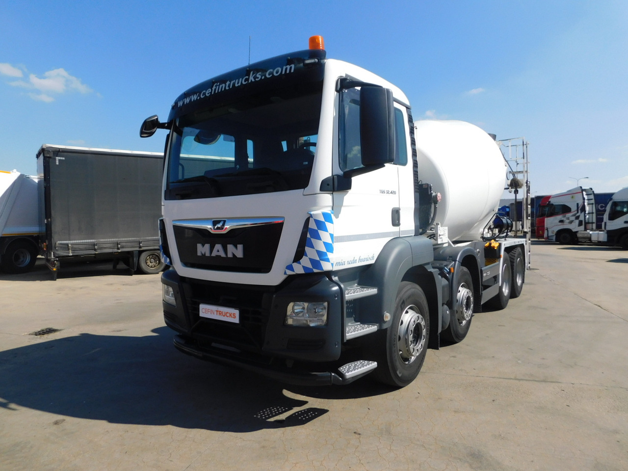 Man Tgs - 混凝土搅拌车:图1 Man Tgs - 混凝土搅拌车:图1