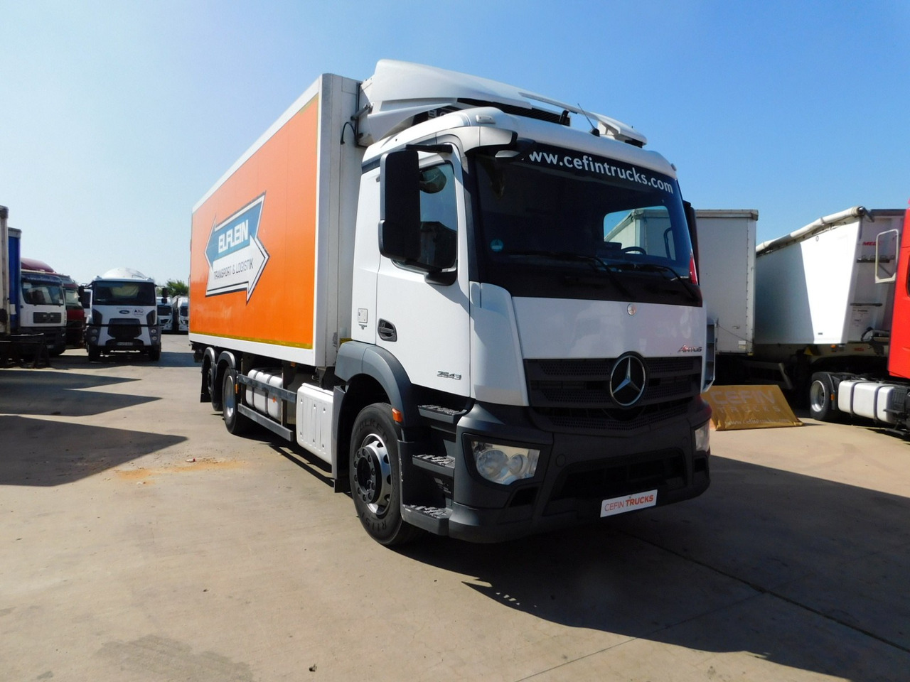 Mercedes Antos - 冷藏车:图2 Mercedes Antos - 冷藏车:图2
