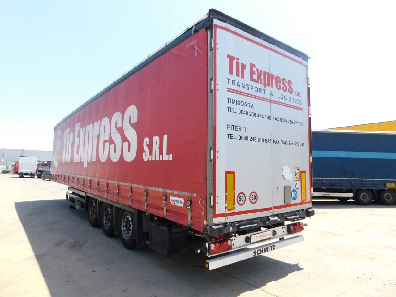 Schmitz Cargobull scbs3t - 侧帘半拖车:图4 Schmitz Cargobull scbs3t - 侧帘半拖车:图4