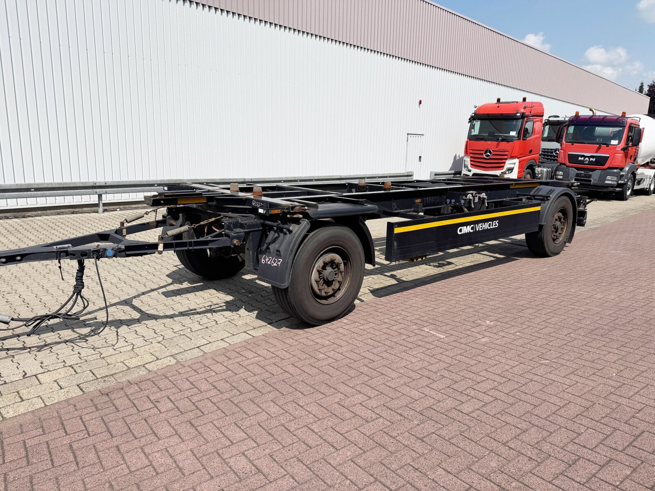 CIMC DC02 BDF-Anhänger CIMC DC02 BDF-Anhänger - 集装箱运输车/ 可拆卸车身的拖车:图1 CIMC DC02 BDF-Anhänger CIMC DC02 BDF-Anhänger - 集装箱运输车/ 可拆卸车身的拖车:图1