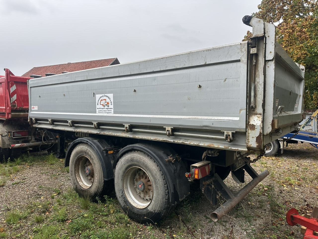 Carnehl CTK/A CTK/A, Alu-Bordwände, ca. 10m³ - 翻斗拖车:图3 Carnehl CTK/A CTK/A, Alu-Bordwände, ca. 10m³ - 翻斗拖车:图3